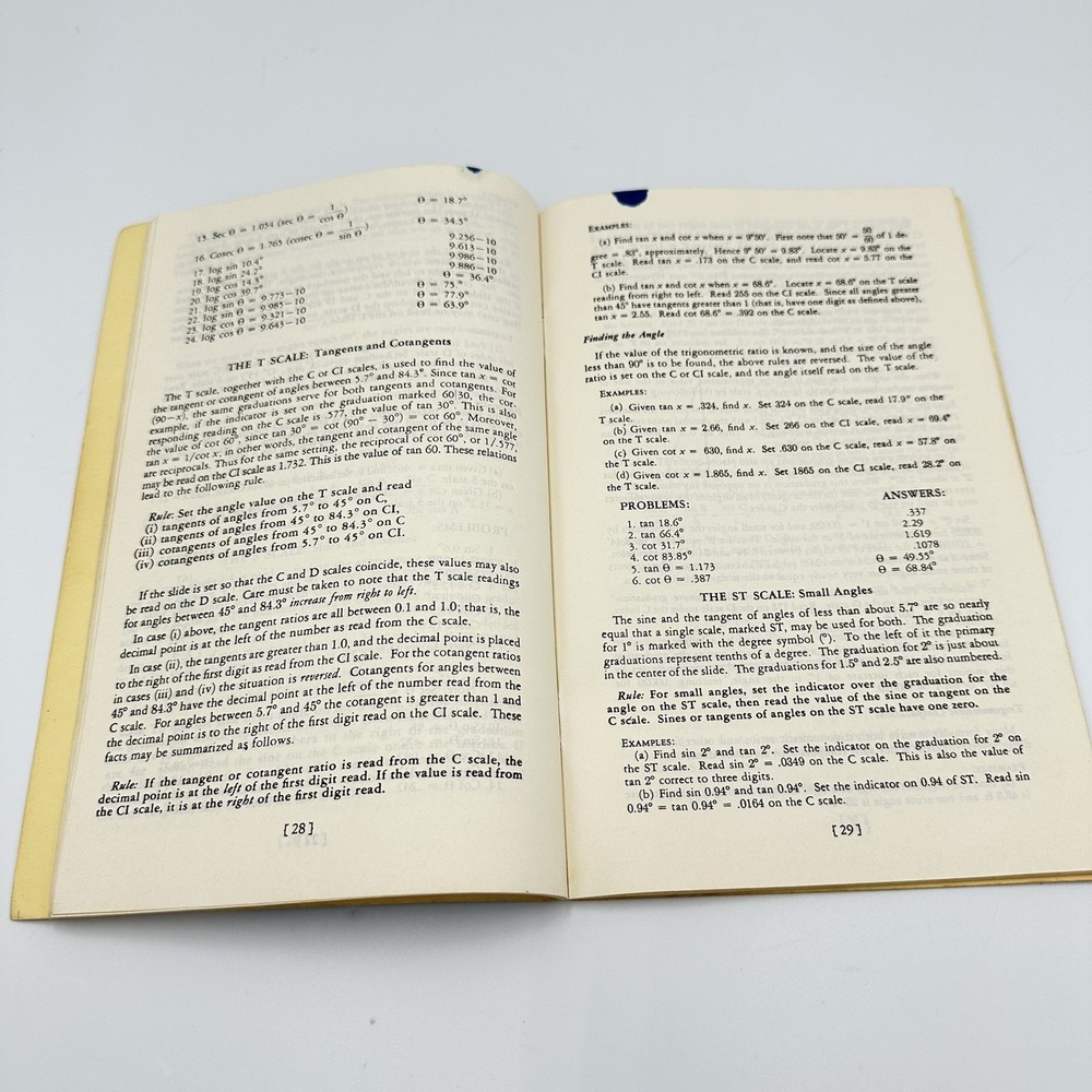 Lot of 3 Pickett Exponential Log Slide Rule How to . . . Booklets Hartung 1953 - Picture 9 of 15
